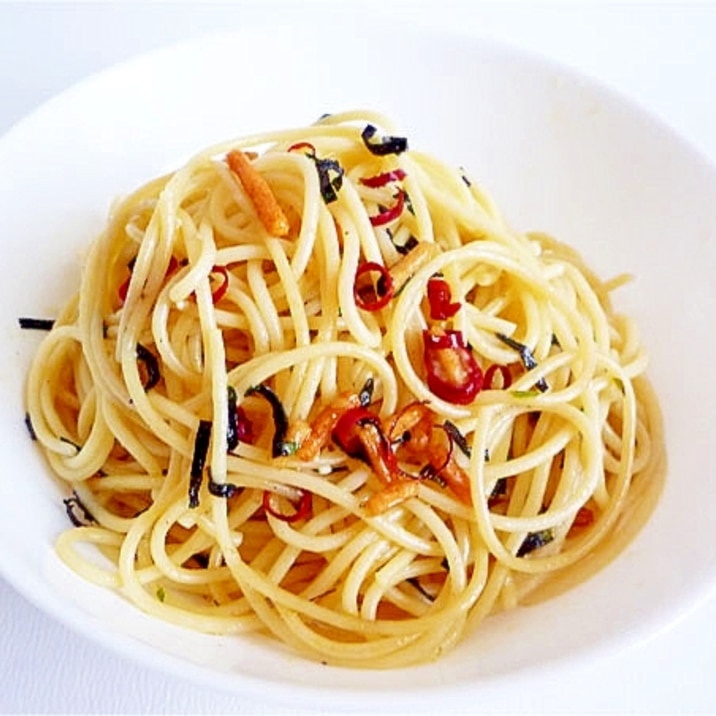お茶漬けの素で 和風ペペロンチーノ風パスタ レシピ 作り方 By Liqueur 楽天レシピ お茶漬けの素で 和風ペペロンチーノ風パスタ レシピ 作り方 By Liqueur 楽天レシピ